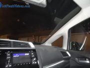 Blonde Roller Skater CFNM Car Dick-Flashing Public Masturbation 7/16