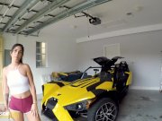 Roadside - cheating gf fucks her mechanic for cash 3/16