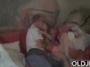 Busty teen begs old man for some suck fuck and swallow 6/16