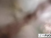 Leya and Lynn have a lesbian romp in a pool 15/16