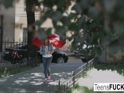 Young Vladislava is warmed up by his hard cock 2/16