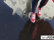 Young Vladislava is warmed up by his hard cock 3/16