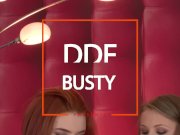 Lesbian coeds Marina Visconti & Viola prefer pussy licking over homework 1/16