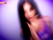 LETSDOEIT - Petite German Pornstar Lullu Gun Fucks Lucky Fan 3/16