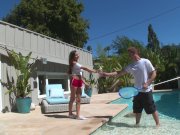 DON'T FUCK MY DAUGHTER - Latin Teen Nina North Fucks Pool Man Bill Bailey 16/16