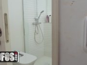 BF films Cute lil teen Sybil in shower sex - MOFOS 2/16