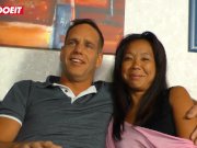 LETSDOEIT - Amateur Asian Wife Cheats On Her Husband With Big Cock Lover 2/16