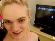 GETTING HIGH WITH MY STEPSISTER WONT TELL MOM! 15/16