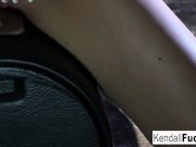 Kendall Karson has way too much fun getting her pussy all wet 13/16