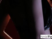Kendall Karson has way too much fun getting her pussy all wet 2/16