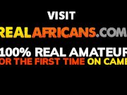 African Girlfriend Sucks Cock In Toilet 16/16