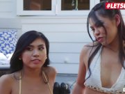 LETSDOEIT - Cheating Husband Fucks Melissa Moore and Her Best Friends 7/16