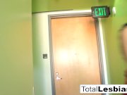 Brunettes Sovereign and Nikita have a lesbian encounter 5/16