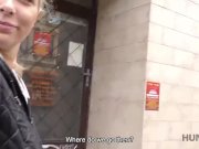 HUNT4K.  Blonde stops fighting with BF because stranger gives money 1/16