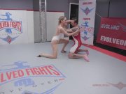 Mona Wales nude wrestling match being face fucked - Evolved Fights 3/16