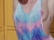 Squirting Masturbation Orgasm From All Natural Redhead Lacy Lennon 2/16