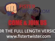 Tattooed Babe Gapes Her Pussy And Fists Herself! 15/16