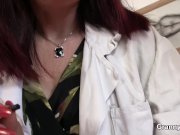 Sex with old granny paintress 9/16