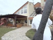 OLD4K. Angie Moon receives a lot of cum in mouth from old lover 4/16