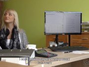 LOAN4K. Brilliant towheaded girl gets money after sex with agent 1/16