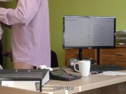 LOAN4K. Brilliant towheaded girl gets money after sex with agent 10/16