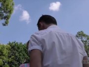 HUNT4K. Cuckold admires how girlfriend copulates with another man 2/16