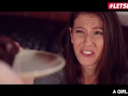 LETSDOEIT - 18yr Old Lesbo Receives Her FIRST EVER Squirting Orgasm 4/16