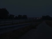 Public Pissing On The Highway For Sexy Brunette 1/16