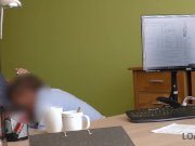 LOAN4K. Naughty lassie passes special porn casting at loan agency 4/16