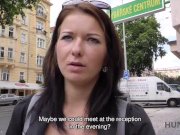 HUNT4K. Adorable teen hottie gets cash and receives sexual pleasure 1/16