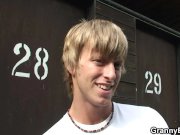 Blonde old granny ride stranger's cock public 9/16