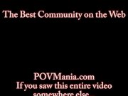 Skinny Tiny Tit Brunette Jenna Jay Mouth Fucks Miles Long! 16/16