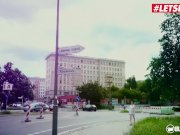 LETSDOEIT - Horny German Couple Fucks Hard On TV SHOW 1/16