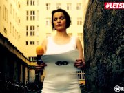 LETSDOEIT - Horny German Couple Fucks Hard On TV SHOW 2/16