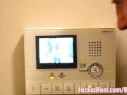 Hot Fit Babe Sarah Brooke Gives A Footjob in Work Out Sneakers at FuckedFee 1/16