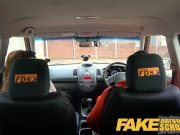 Fake Driving School Redhead horny minx quirts on mechanics big black cock 4/16