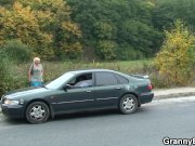 Old granny gets picked up and fucked 4/16