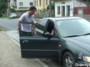 Old granny gets picked up and fucked 6/16