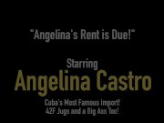 Cuban BBW Princess Angelina Castro Sucks Landlord's Big Dick 1/16