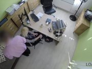 LOAN4K. Blonde-haired miss has sex for cash with handsome loan agent 3/16