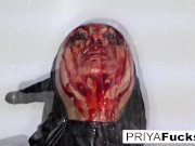 Sexy Halloween tease with busty Indian MILF Priya Rai 10/16