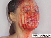 Sexy Halloween tease with busty Indian MILF Priya Rai 12/16