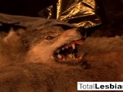 European babes roleplay in a fun sexy threeway 16/16