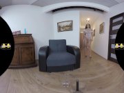 Virtual Reality Piss Play For Sexy Brunette 4/16