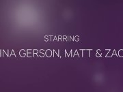 Anal Rimming Threesome with a blonde teen beauty 3/16