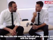 LETSDOEIT - Hot Ebony Teen In Need Of Consolation Has Rough Foursome SEX 2/16