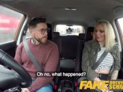 Fake Driving School 2 students have hot backseat sex when instructor leaves 3/16