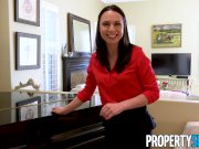 PropertySex - Birthday blowjob and pussy for lucky homeowner 3/16