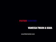 Strap-On And Fist Fuck Fun For Raven Haired Hottie 2/16