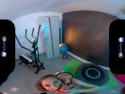 BaDoinkVR Big Titted Teen Stacy Cruz Exercises With Your Cock In The Gym 7/16